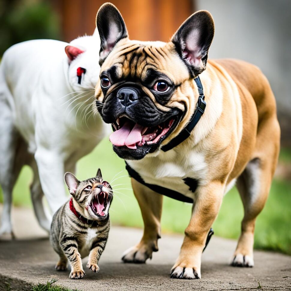 French Bulldog aggression towards other animals