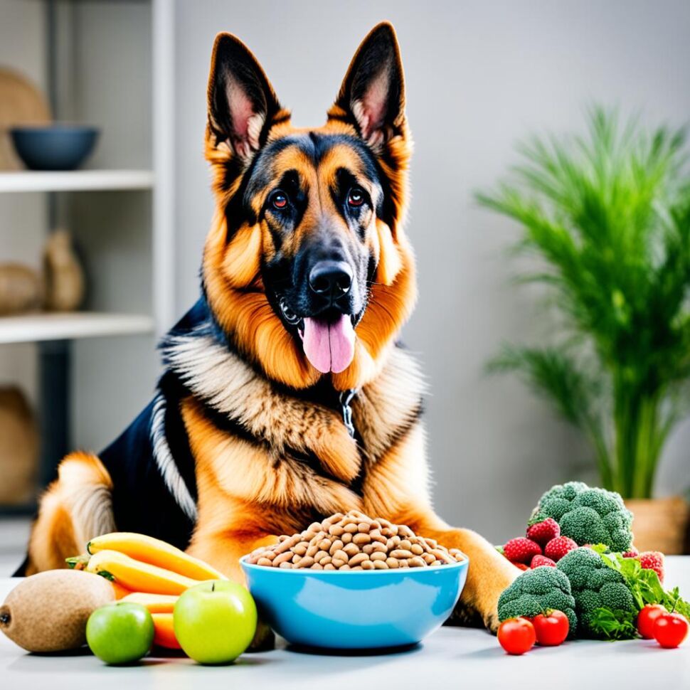 German Shepherd diet and nutrition: essential nutrients