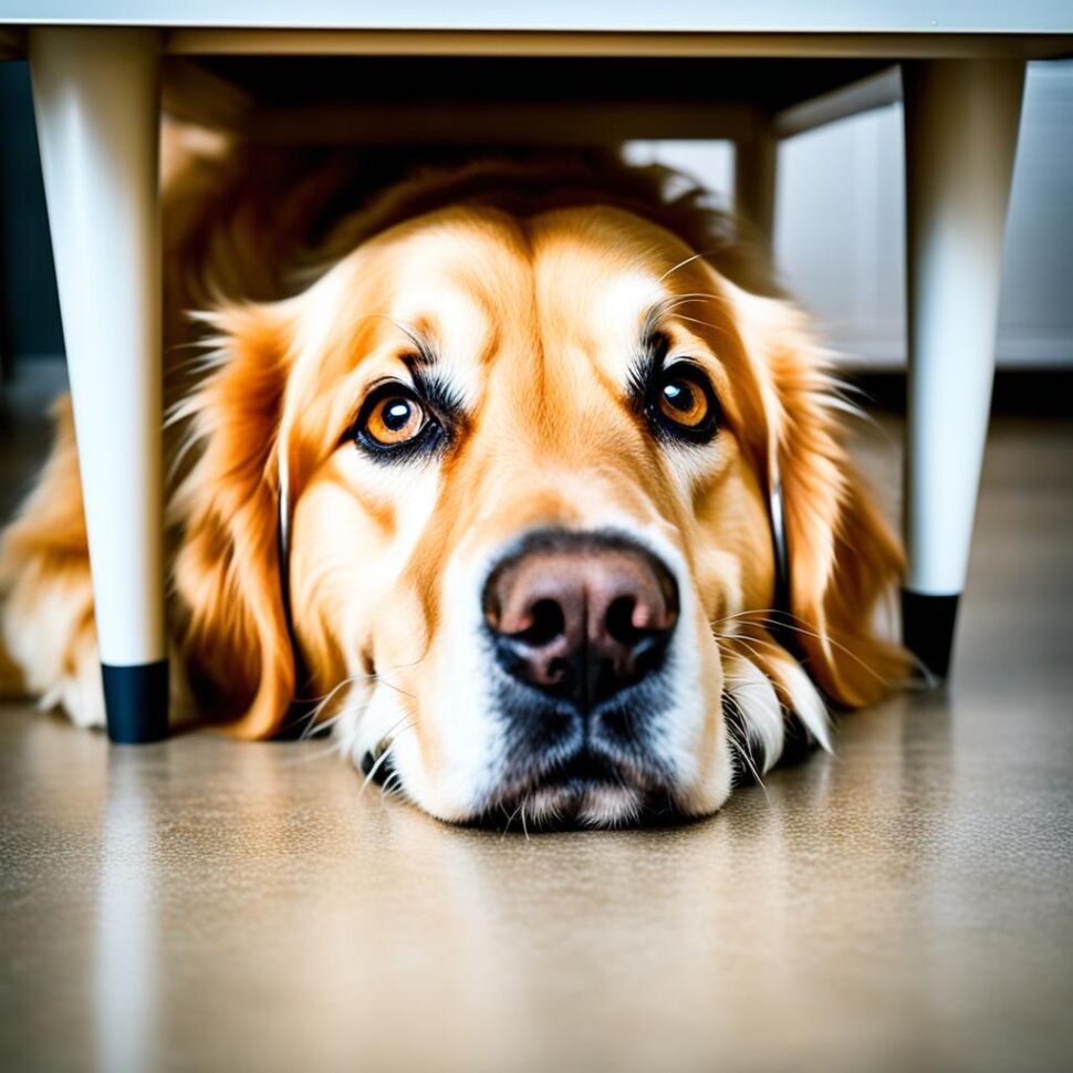 Golden Retriever anxiety