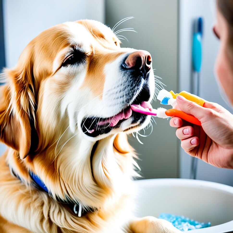 Golden Retriever grooming