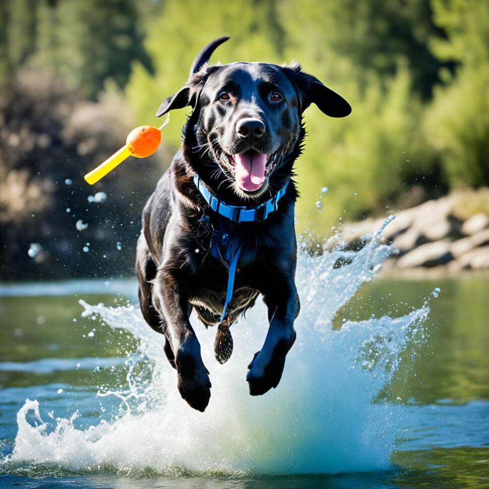 Labrador Retriever water training