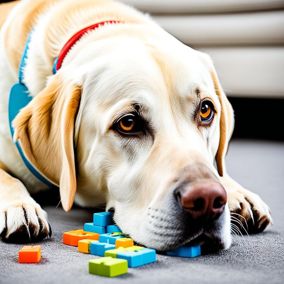 Labrador brain training image