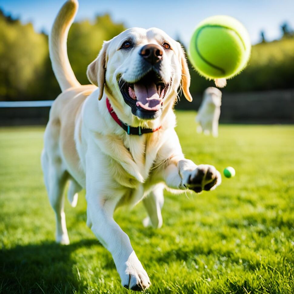 Teaching a Labrador Retriever to fetch properly