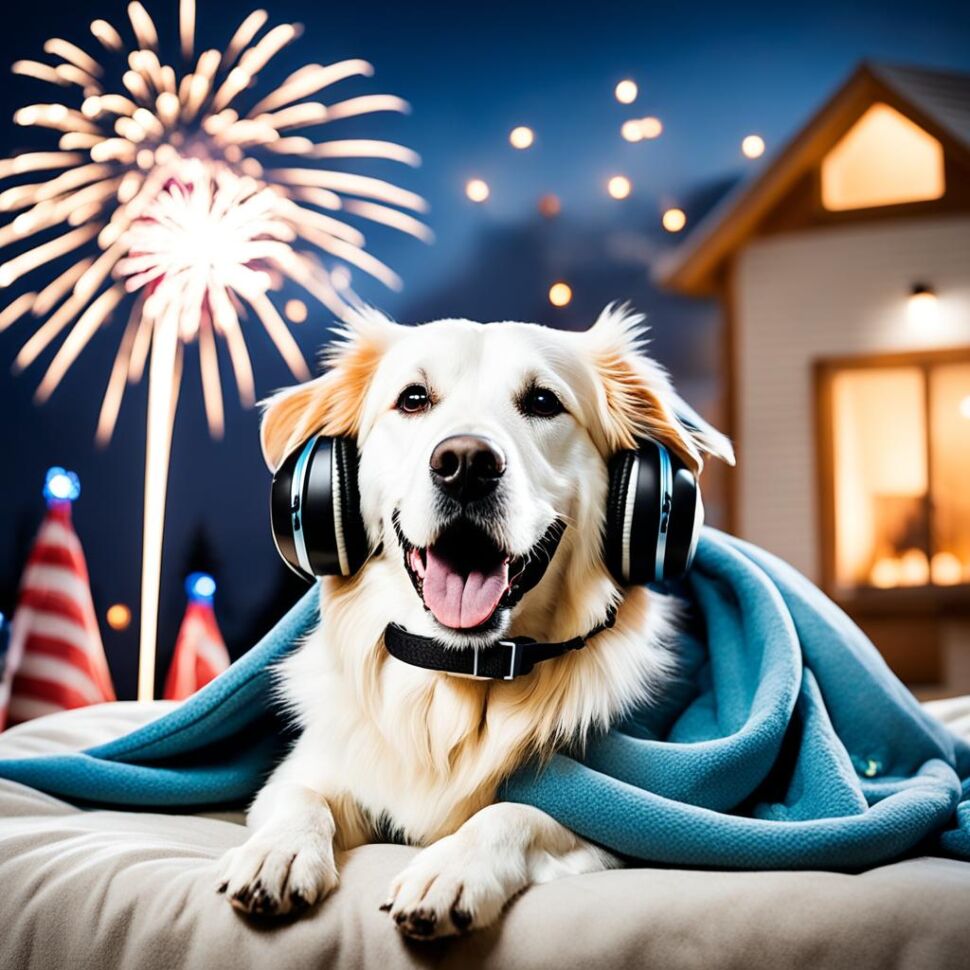 Tips for keeping your dog calm during fireworks