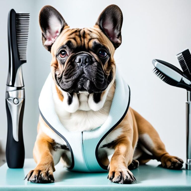 Training a French Bulldog to be comfortable with grooming