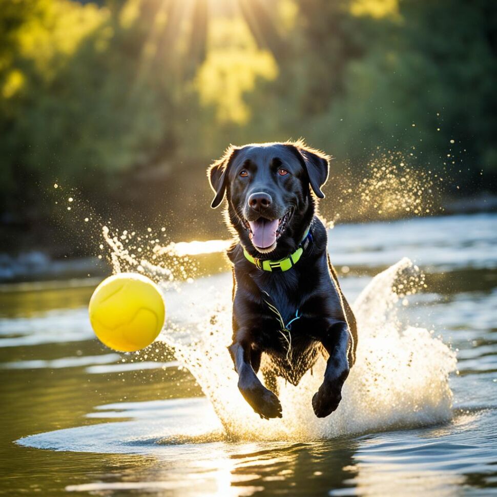 Water activities for Labradors