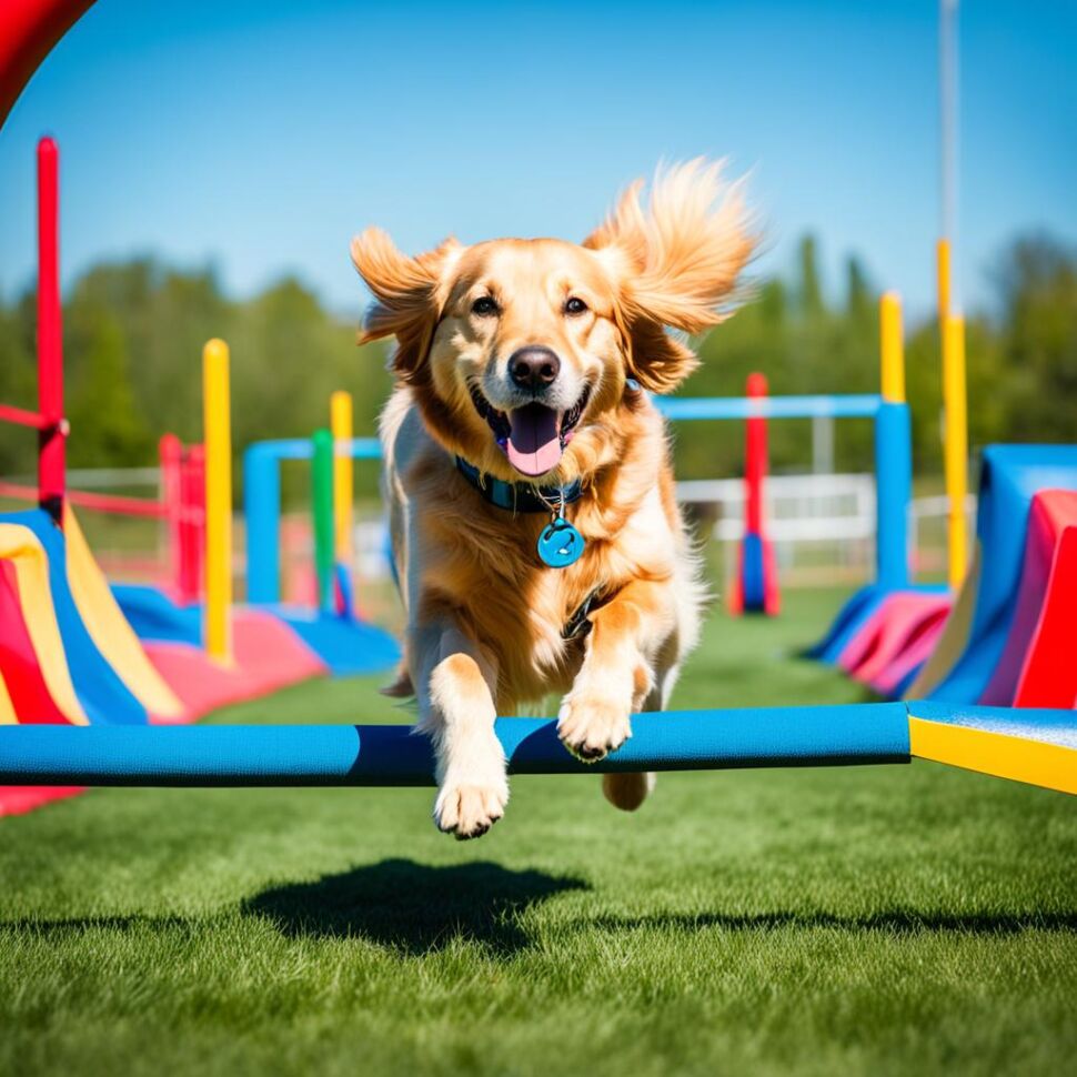 agility course for dogs