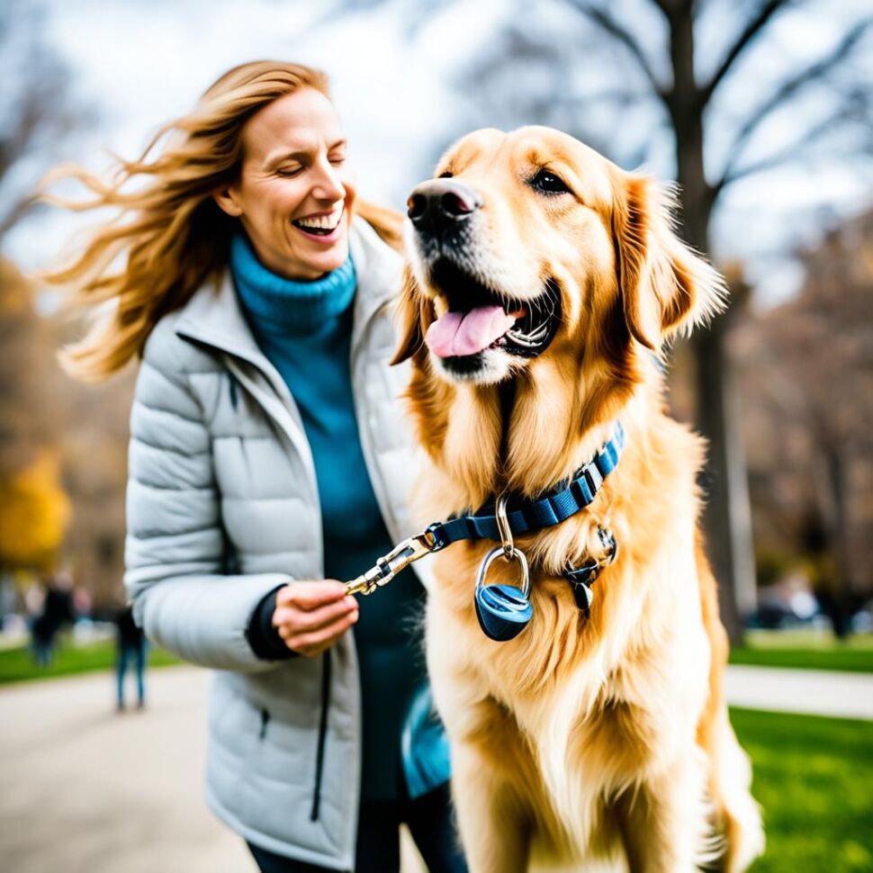 leash training for Golden Retrievers