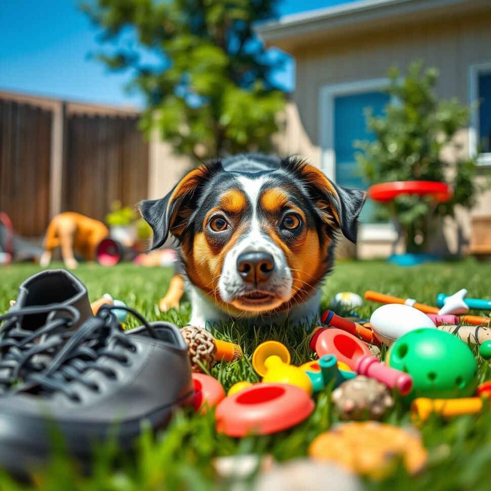 preventing dogs from eating non-food items