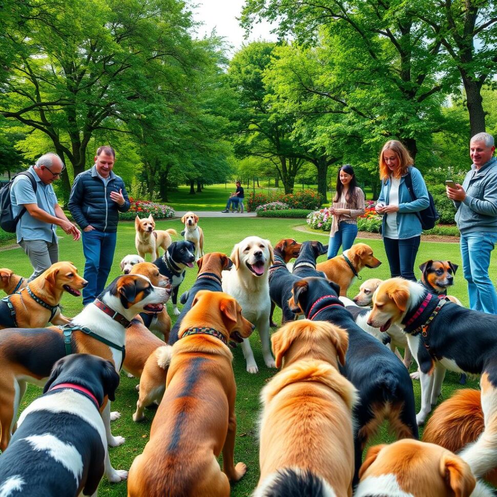 socializing aggressive dogs