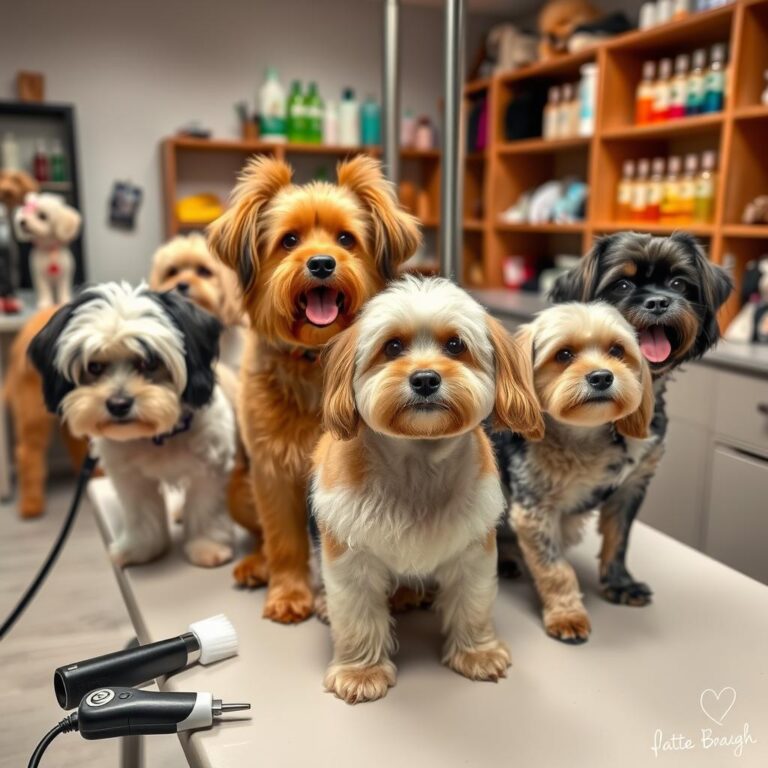 Grooming dogs